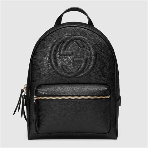 gucci backpack chain straps|Gucci Soho Chain Backpack Black .